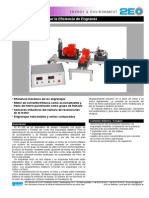 Determinar La Eficiencia de Engranes: Página 1/2 01/2015