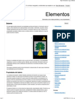 Dubnio - Propiedades Del Dubnio