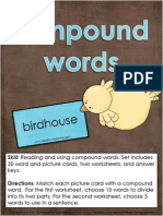 Compound Words Activity