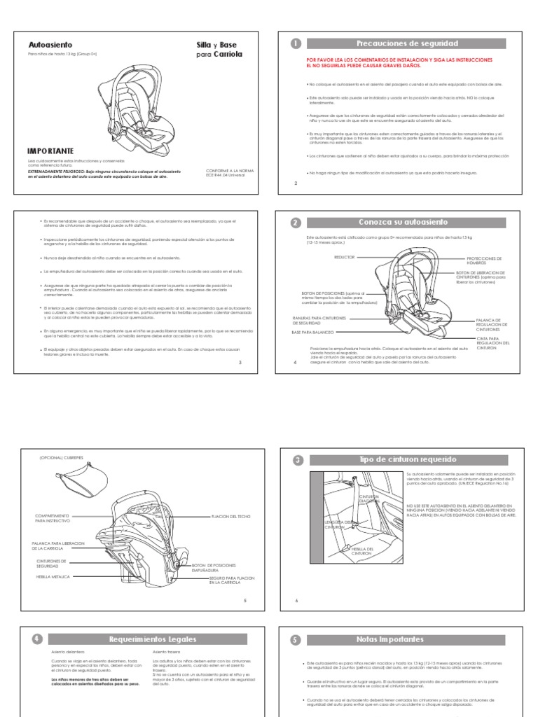 instructivo columpio prinsel