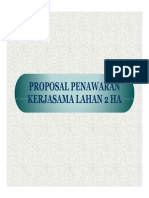 Proposal Lahan Kerjasama