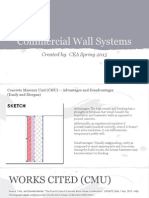commercial wall systems - spring 2015