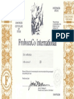 Zork 3 - Stock Certificate
