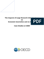 The Impacts of Large Research Infrastructures on Economic Innovation and on Society