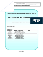 Protocolo Trastorno de Personalidad PDF