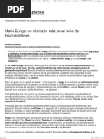 Mario Bunge_ Un Charlatán Más en El Reino de Los Charlatanes _ Soy Donde No Pienso