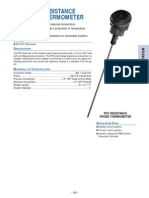 RTD Resistance Probe Thermometer: Changes