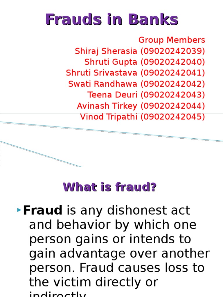 Understanding Bank Frauds and Prevention | PDF | Cheque | Credit Card