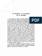 La Patrística y El Progreso de La Teología PDF