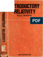 Rosser- INTRODUCTORY RELATIVITY
