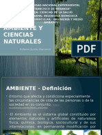 Ambiente y Ciencias Naturales