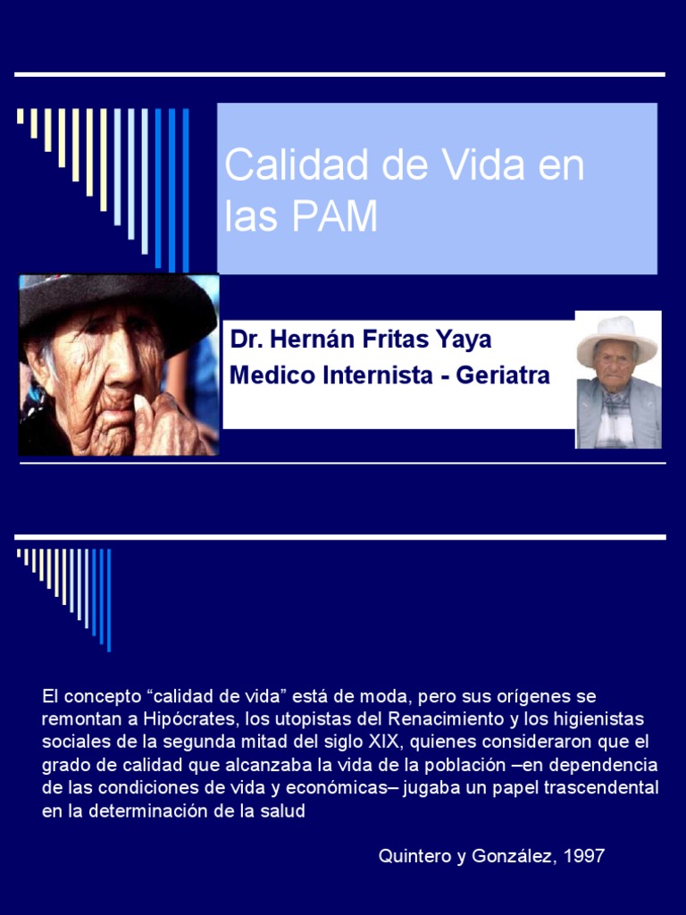 Calidad de Vida en Adultos Mayores | PDF | Vejez | Adultos