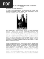 Los Smithson, Un Acercamiento a La Realidad Urbana