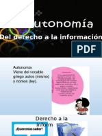 LA AUTONOMIA DEL DERECHO A LA INFORMACION.pptx