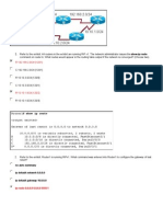 CCNA Cisco Routing Protocols and Concepts Assessment 5