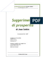 Suggerimenti Di Prosperità Di Joan Sotkin