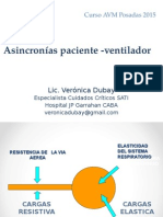 Asincronías Paciente -Ventilador Posadas 2015