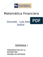 Matemática Financiera - UCCI