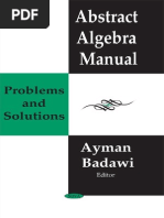 Download Abstract Algebra Manual_ Problems and Solutions - Badawipdf by Juan Ricardo Prada SN261516160 doc pdf