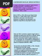 Supervsão Breve Histórico