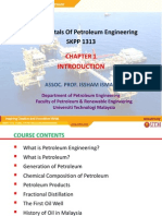 Fundamentals of Petroleum Engineering Chapter 1 Introduction