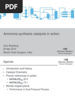 06 Ammonia Synthesis Catalyst in Action - March 2015