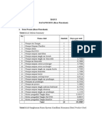 Bab Ii DATA PROSES (Base Flowsheet)