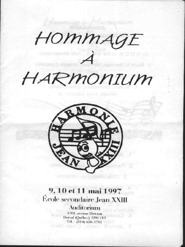 Harmonium PDF