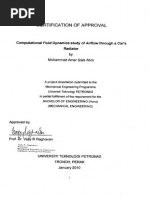 2010 -Computational Fluid Dynamics Study of Airflow Throw a Cars Radiator