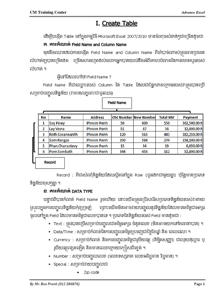 Advance Excel | PDF