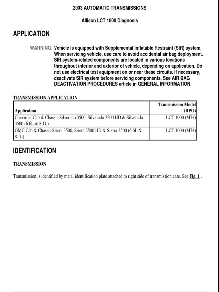 At Diagnosis Manual Transmission Automatic Transmission