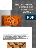 The Lifespan and Possible Side Effects of Adderall