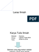 Laras Bahasa Ilmiah-1