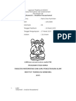 Uji Parasetamol praktikum kimia analitik