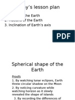 Lecture - Shape and Movements of The Earth