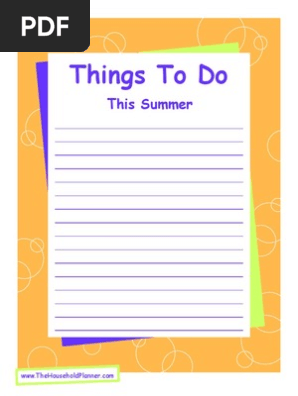 Things to Do