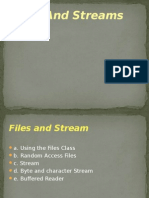 Files and Streams