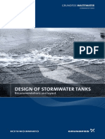 Design of Stormwater tanks