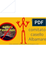 Comitato Casello Albamare Sticker Arancio