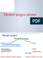 Modeli Jezgra Atoma