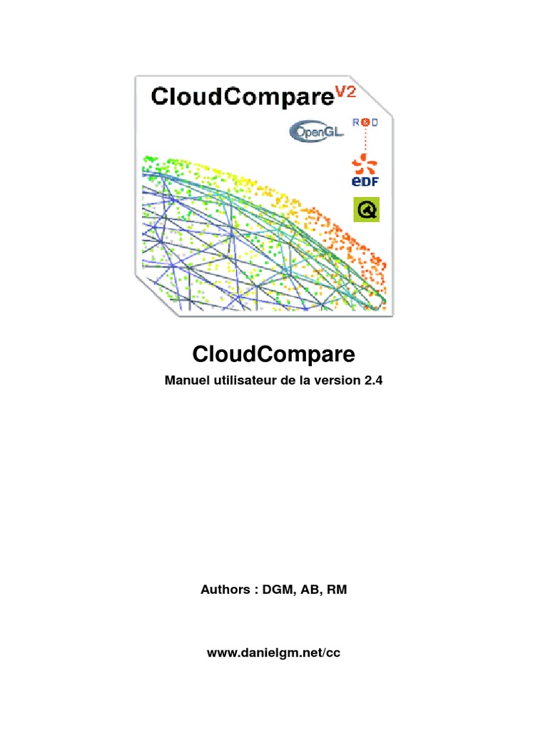 Manuel utilisateur CloudCompare 2.4 | PDF | Domaines de l'informatique ...