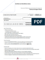 Simulado 001 - INSS