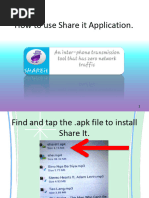 How to Use Share It