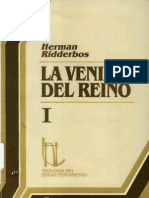 Herman Ridderbos - La Venida Del Reino I