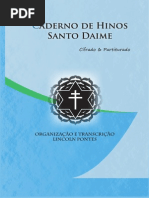 Caderno de Hinos do Santo Daime Cifras e tablatura