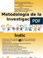 Metodologia de la investigacion