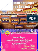 Penerima Anugerah Hari Guru 2012 Daerah Segamat.