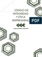 Codigo de Integridad y Etica Empresarial (CCE, Enero 2015)