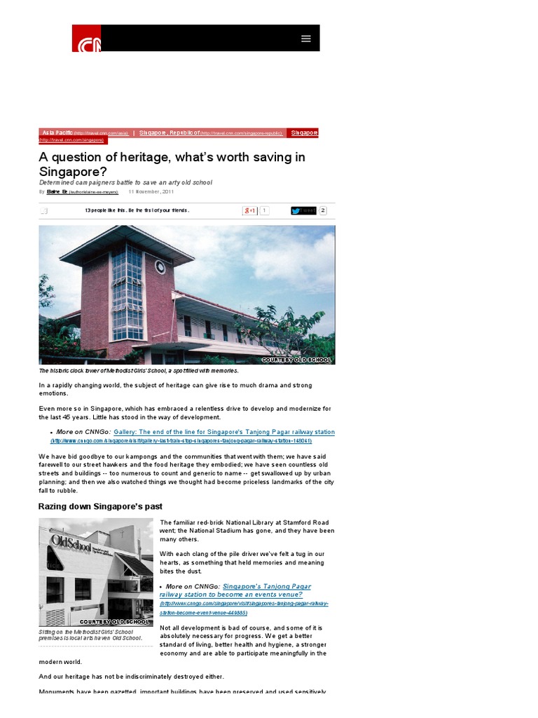 Determined Campaign to Save Historic Old School Building and Promote ...