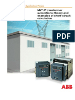 MV/LV Transformer Substations: Theory and Examples of Short-Circuit Calculation